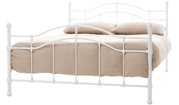 Small double120cm Bedstead White