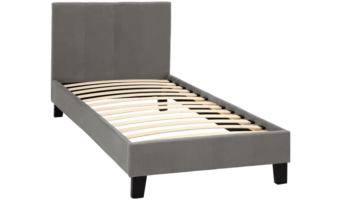 Single Bedstead in Steel Colour