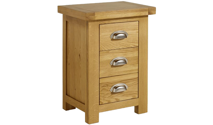 3 Drawer Small Bedside