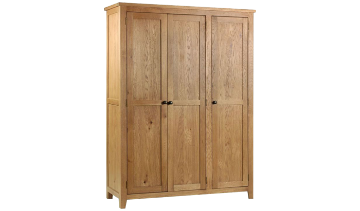 3 Door Wardrobe with fitted Interio