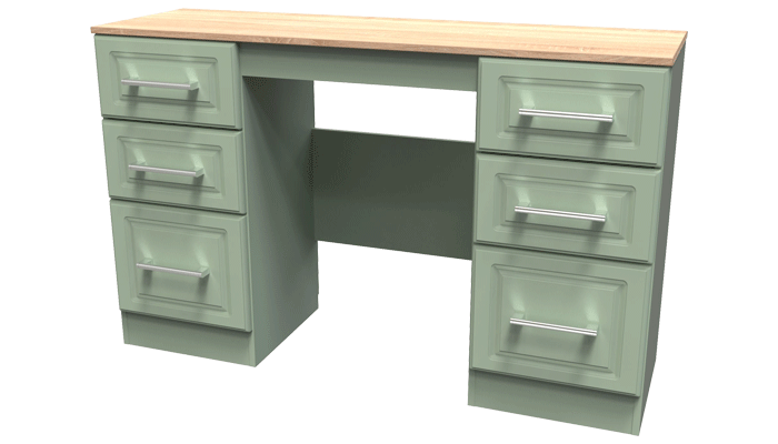 Dressing Table with Double Pedestal