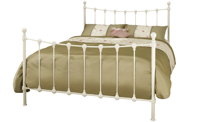 Double 135cm Bedstead Ivory