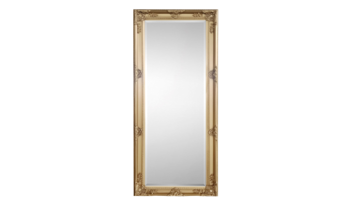 Gold Lean-To Dress Mirror