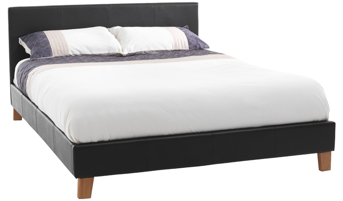 Small Double Bedstead in Brown